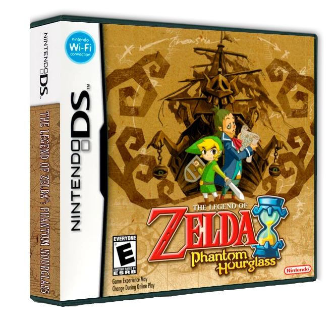 Zelda Phantom Hourglass box art