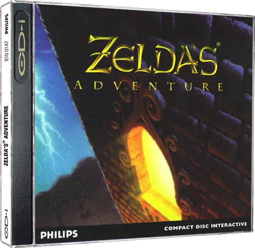 Zelda's Adventure box art