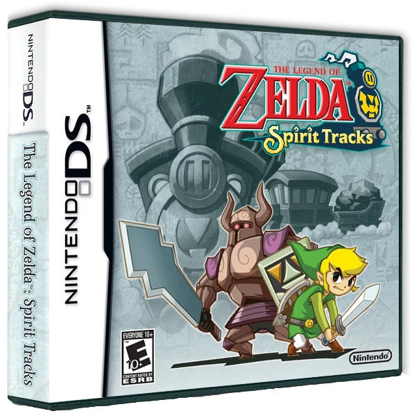 Zelda Spirit Tracks box art
