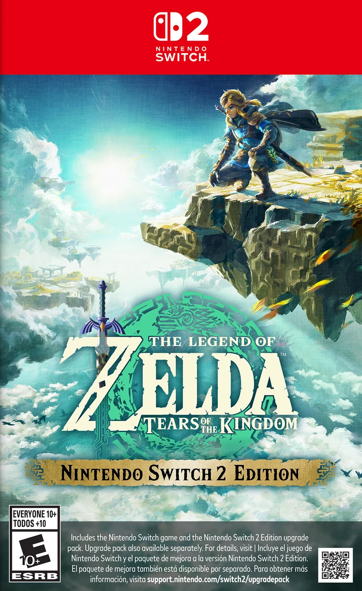 Zelda: Tears Of The Kingdom - Nintendo Switch 2 Edition box art