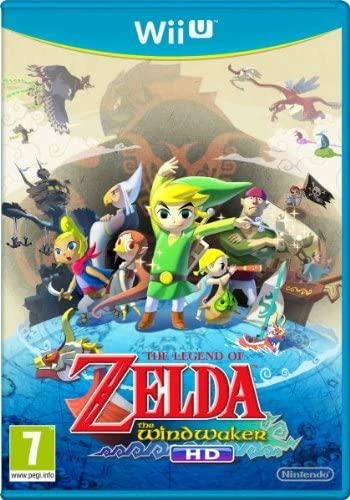 Zelda Wind Waker HD box art