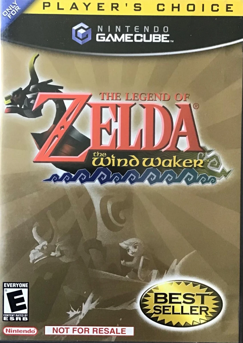 Zelda Wind Waker [Not For Resale Player's Choice] box art