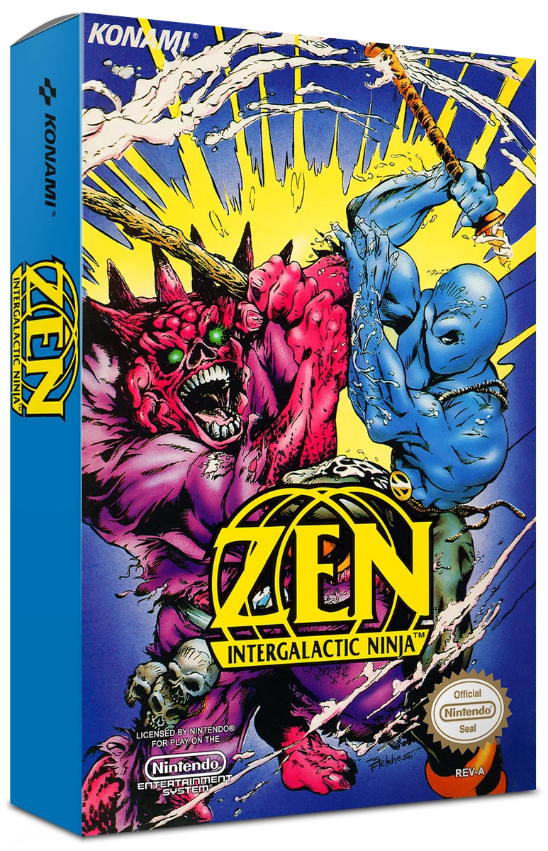 Zen Intergalactic Ninja box art