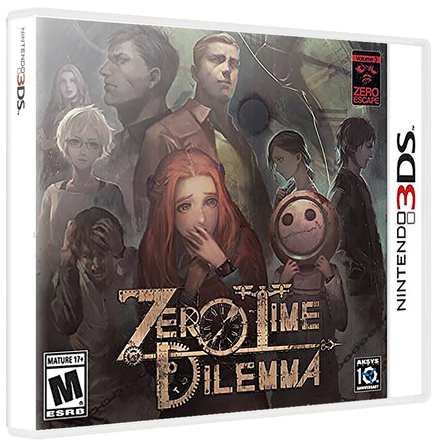 Zero Escape: Toki no Dilemma box art