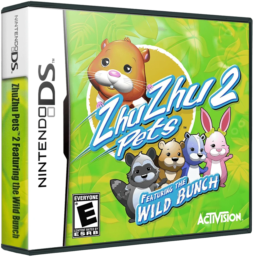 Zhu Zhu Pets 2: Featuring The Wild Bunch box art