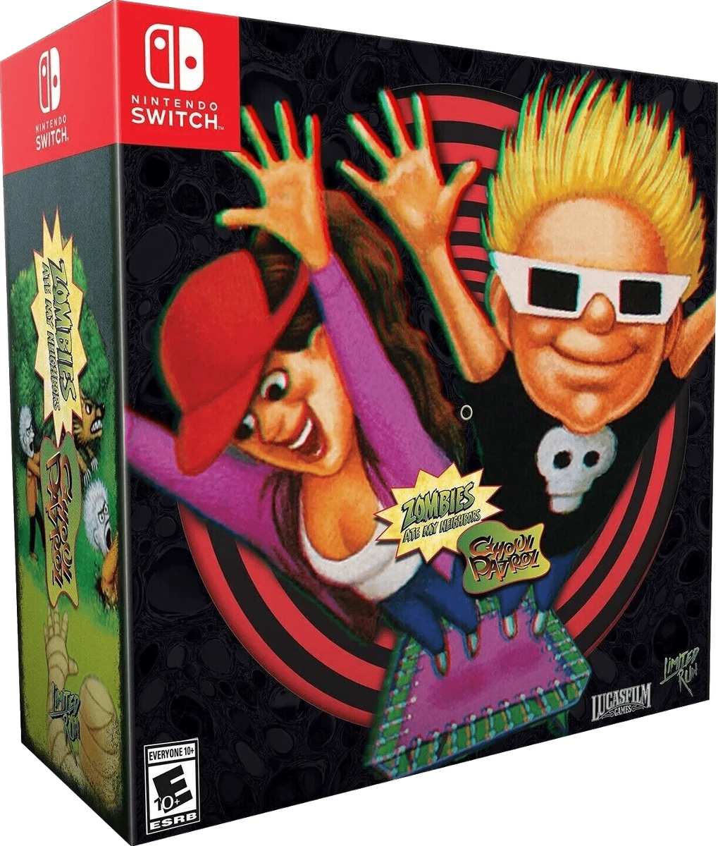 Zombies Ate My Neighbors & Ghoul Patrol box art