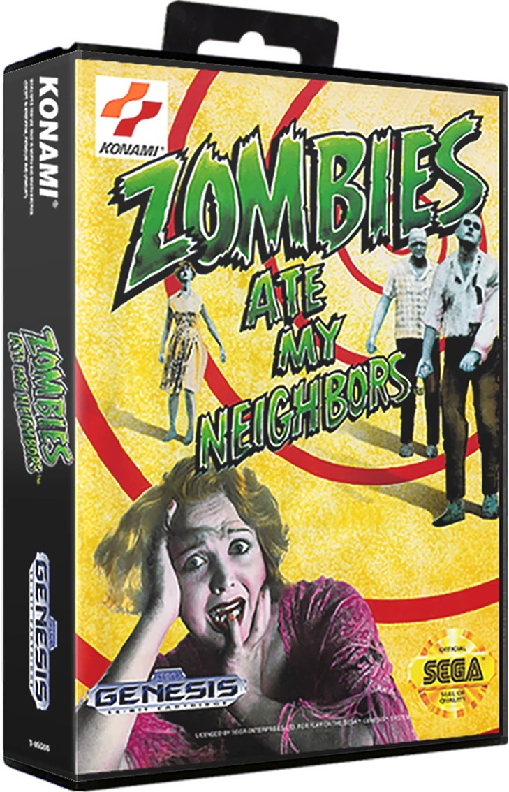 Zombies Ate My Neighbors [Premium Edition Transparent Green] box art