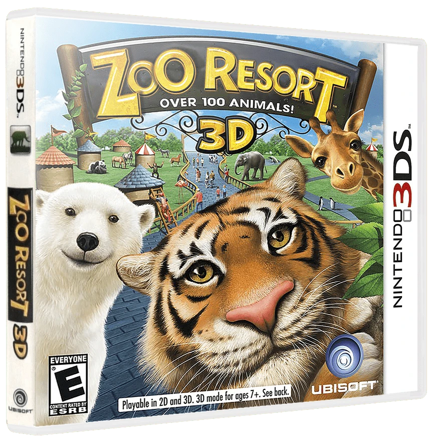Zoo Resort 3D box art