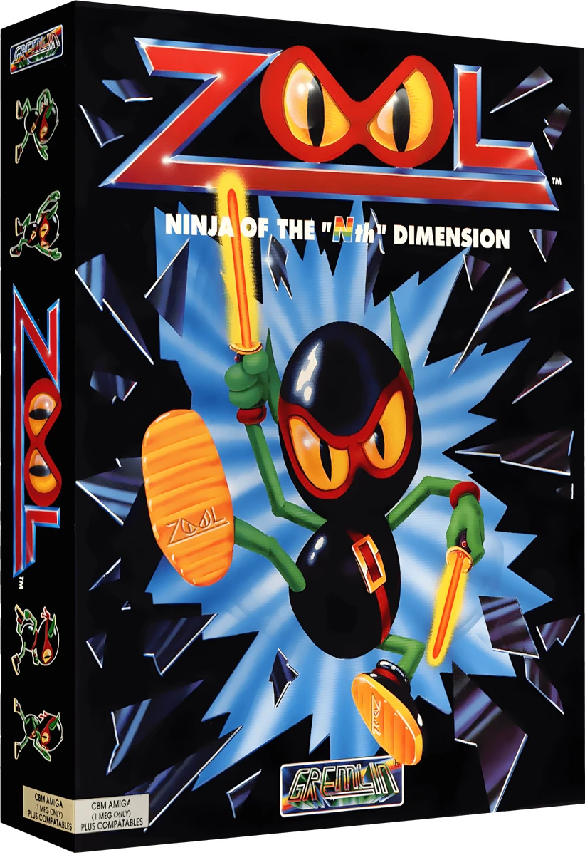 Zool Ninja Of The Nth Dimension box art