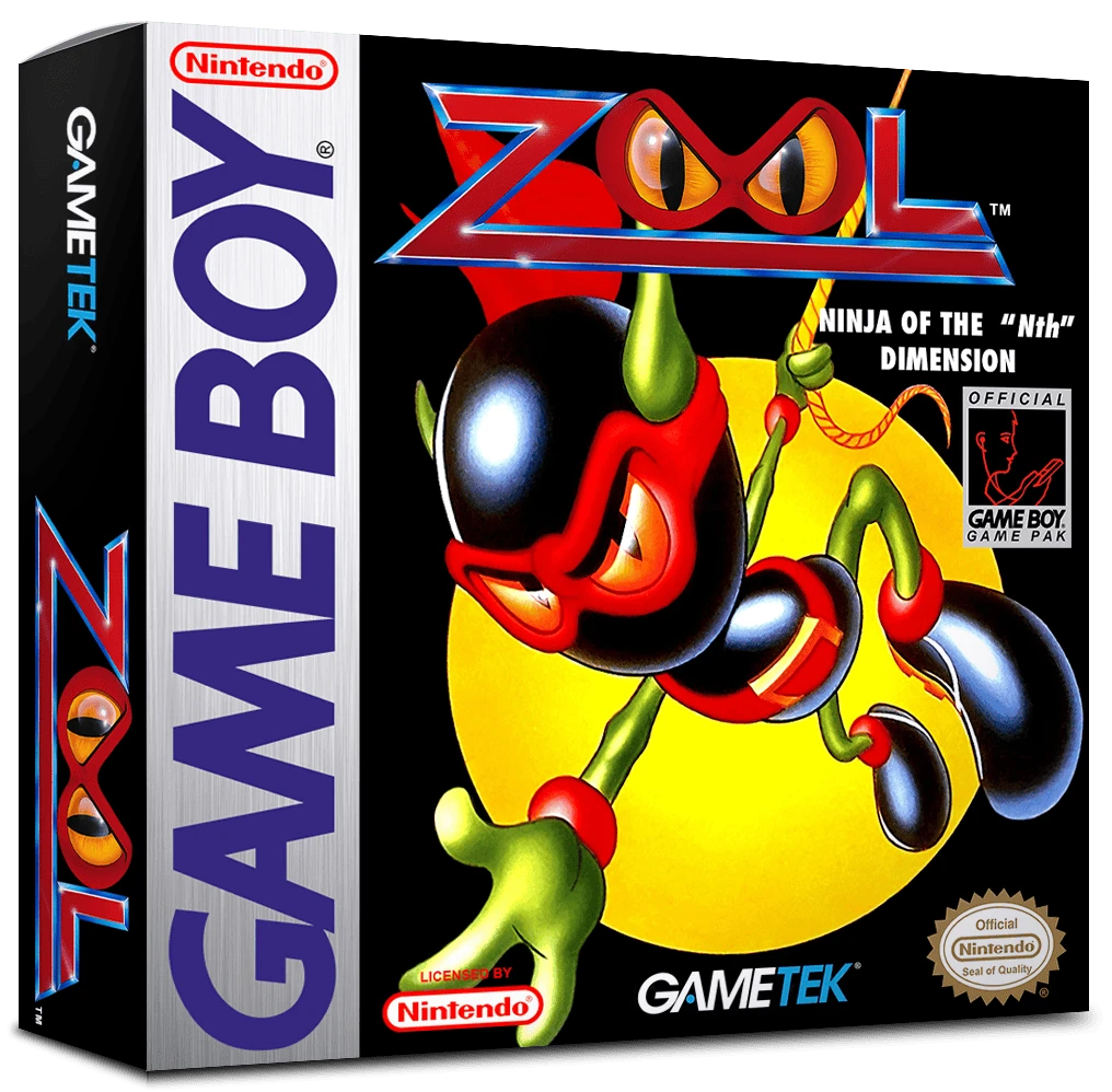 Zool Ninja of the Nth Dimension box art