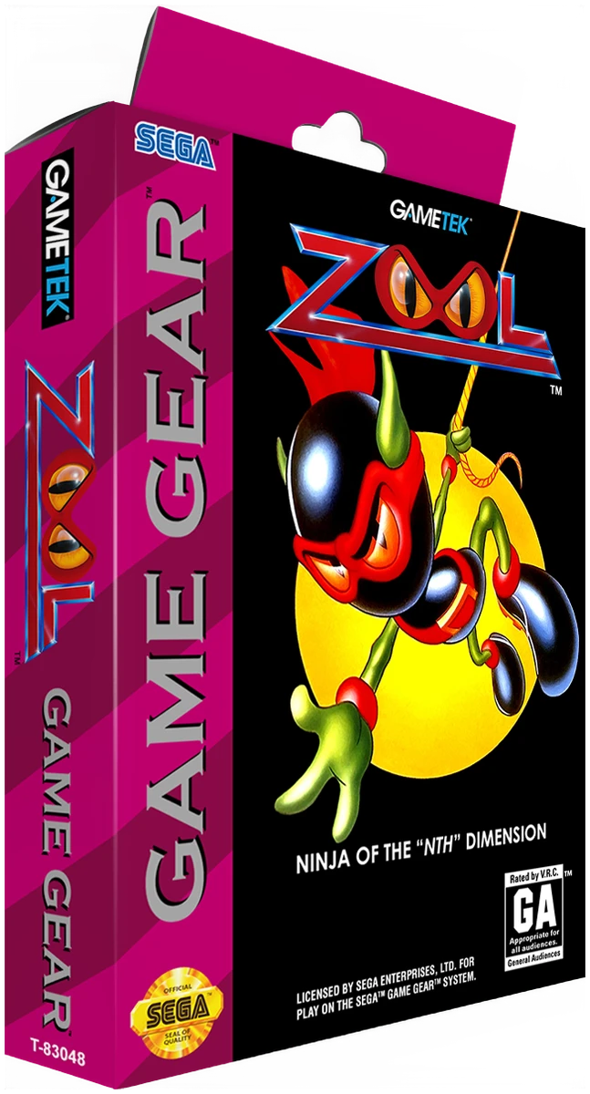 Zool Ninja of the Nth Dimension box art