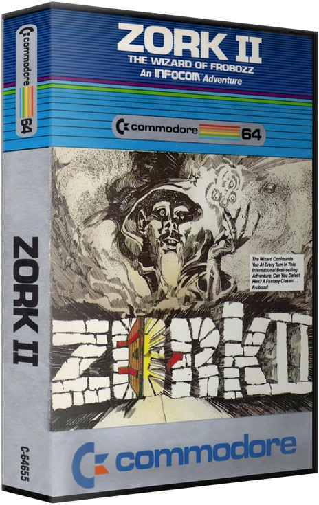 Zork II the Wizard of Frobozz box art