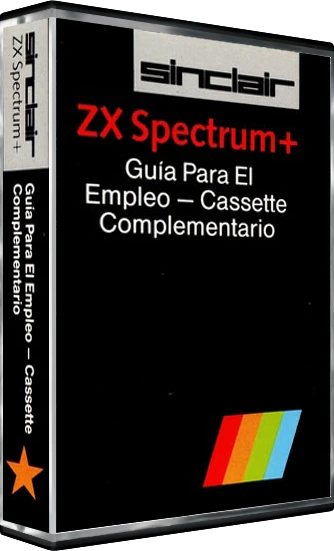 ZX Spectrum+ User Guide Companion Cassette box art